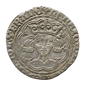 Silver groat of Henry VI (YORYM 1994 151 265) obverse