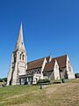 Southeast View of All Saints' Church in Blackheath Common