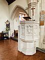 St Tarcisius Church Camberley pulpit 2024