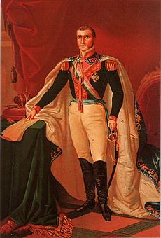 Su Majestad Imperial Agustín de Iturbide, Emperador de México.