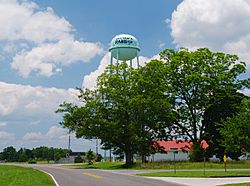 Sylvania Rams water tower