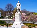 Thayer Statue in Early Spring, West Point, NY