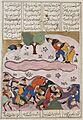The Discomfiture and Death of Piroz, from a Manuscript of the Shahnama (Book of Kings) of Firdawsi LACMA M.73.5.23