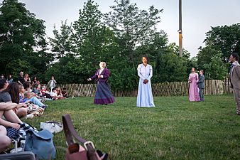 The Importance of Being Earnest on Harbor View Lawn
