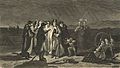 The Night Council At Fort Necessity from the Darlington Collection of Engraving- detail