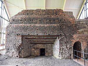 The Old Furnace, Coalbrookdale - Side View