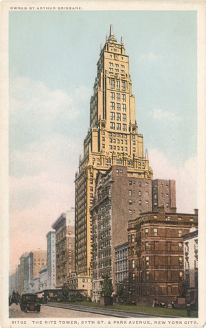 The Ritz Tower, 57th Street and Park Avenue, New York, N. Y (NYPL b12647398-74636)f