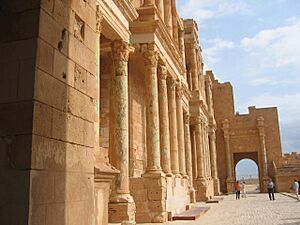 Theatre, Sabratha