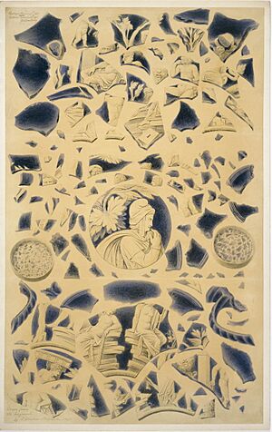 Thomas H. Shepherd - The Portland Vase fragments