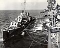 USS Drexler (DD-741) refueling Feb 1945