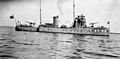 USS Georgiana III (SP-83) at anchor, circa 1917-1918