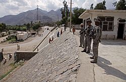 US soldiers in Asadabad (August 2009)