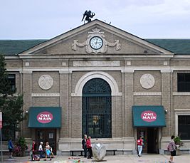 Union Station Burlington Vermont central section