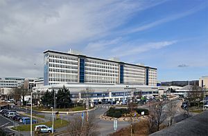 University Hospital of Wales, Heath Park - Cardiff - geograph.org.uk - 1736088