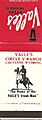 Valle's Match Book Cover
