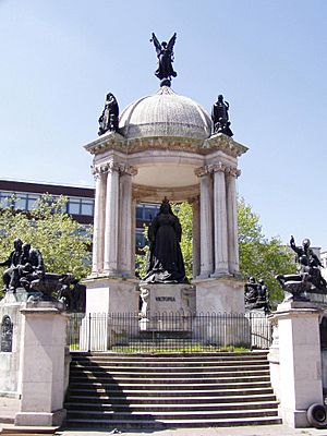 Victoria Monument, Derby Square, Liverpool