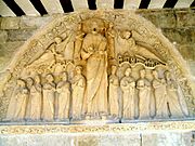 Tympanum of the Ascension of Jesus