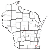 Location of Norway, Wisconsin