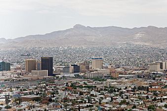 Skyline of Ciudad Juarez