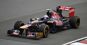 2012 Canadian Grand Prix Jean-Eric Vergne Toro Rosso STR7