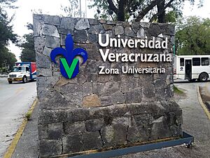 Acceso a la zona universitaria de la Universidad Veracruzana en Xalapa, Veracruz 02