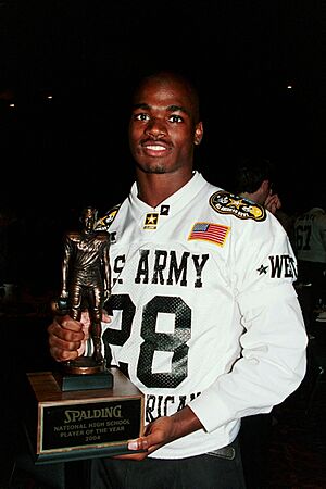 Adrian Peterson Hall Trophy
