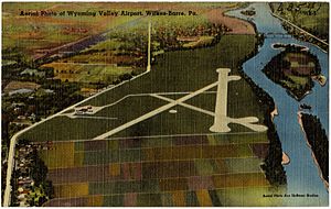 Aerial photo of Wyoming Valley Airport, Wilkes-Barre, Pa (63541)