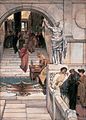 An Audience at Agrippa's, by Lawrence Alma-Tadema