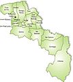 Aragua mapa municipal