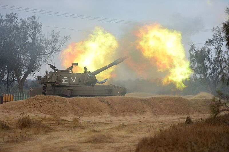 Artillery Corps in Gaza (14550733300)a