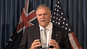 Australian Ambassador to the USA the Hon Kim Beazley ANZAC Day message 2014 originally published DFAT under cc