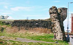 Bastion wall, Ayr Citadel, Montgomerieston