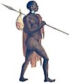 Bechuana of Distinction-1841 (white background)