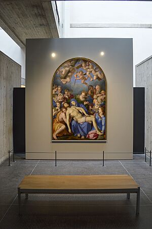 Besançon, le musée des Beaux-Arts et d'Archéologie (La Déploration sur le Christ mort - Bronzino)
