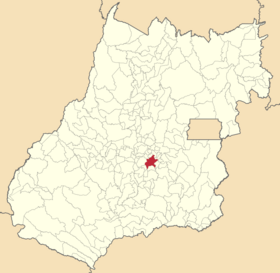 Location of Goiânia