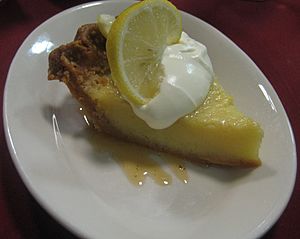 Buttermilk lemon pie