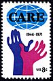 CARE 8c 1971 issue U.S. stamp
