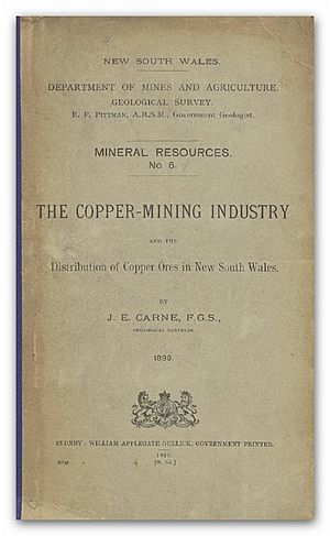 CARNE(1899) The Copper-Mining Industry