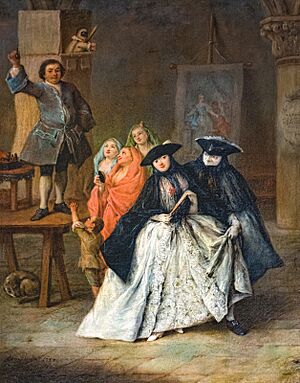 Ca' Rezzonico - Il Ciarlatano - Pietro Longhi