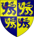 Coat of arms of Prince Dafydd ap Gruffydd
