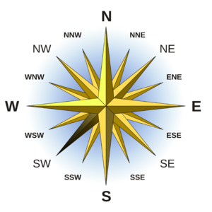 Compass Rose English Southwest