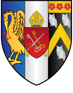 Corpus-Christi College Oxford Coat Of Arms.svg