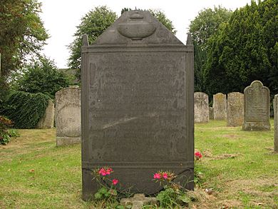 Daniel Lambert grave