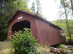 Drift Creek Covered Bridge