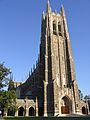 Complete photo of Duke Chapel on a sunny day