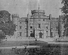 Eglinton Castle, Irvine, circa 1870