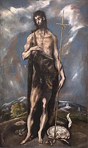 El Greco Saint Jean Baptiste