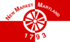 Flag of New Market, Maryland