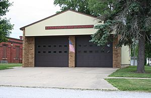 Foosland Illinois Fire Station