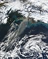 Glacial Dust off Alaska